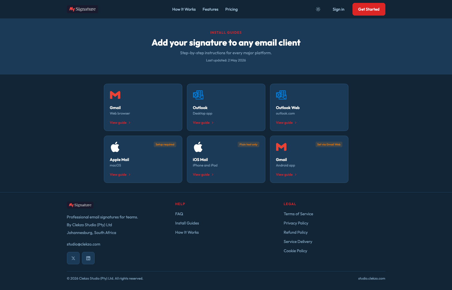 Step-by-Step Guides for Every Email Client screen